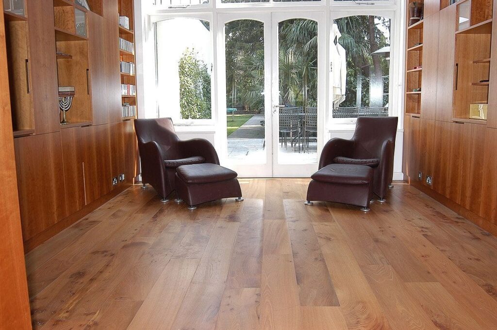 wooden flooring