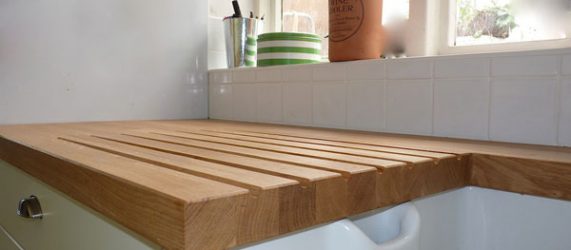 wooden worktop