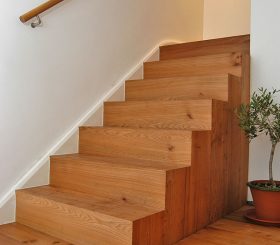 wooden stairs